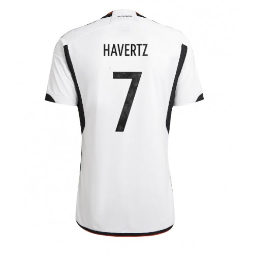 Germany Kai Havertz #7 Replica Home Shirt World Cup 2022 Short Sleeve